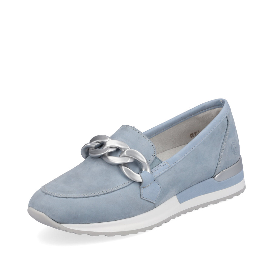 scarpe elasticizzate blu da donna remonte r2544-10