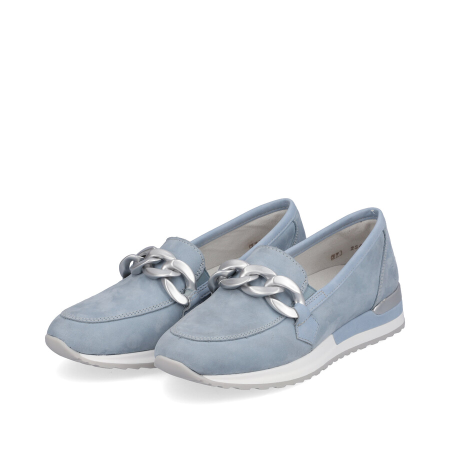 scarpe elasticizzate blu da donna remonte r2544-10