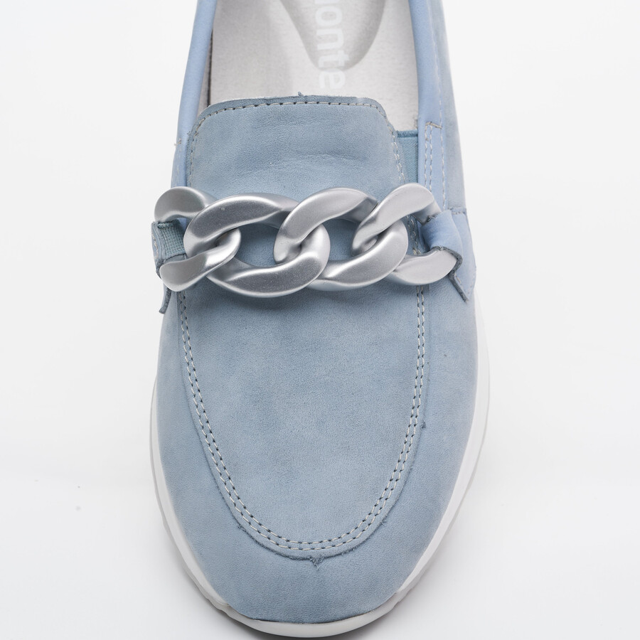 scarpe elasticizzate blu da donna remonte r2544-10