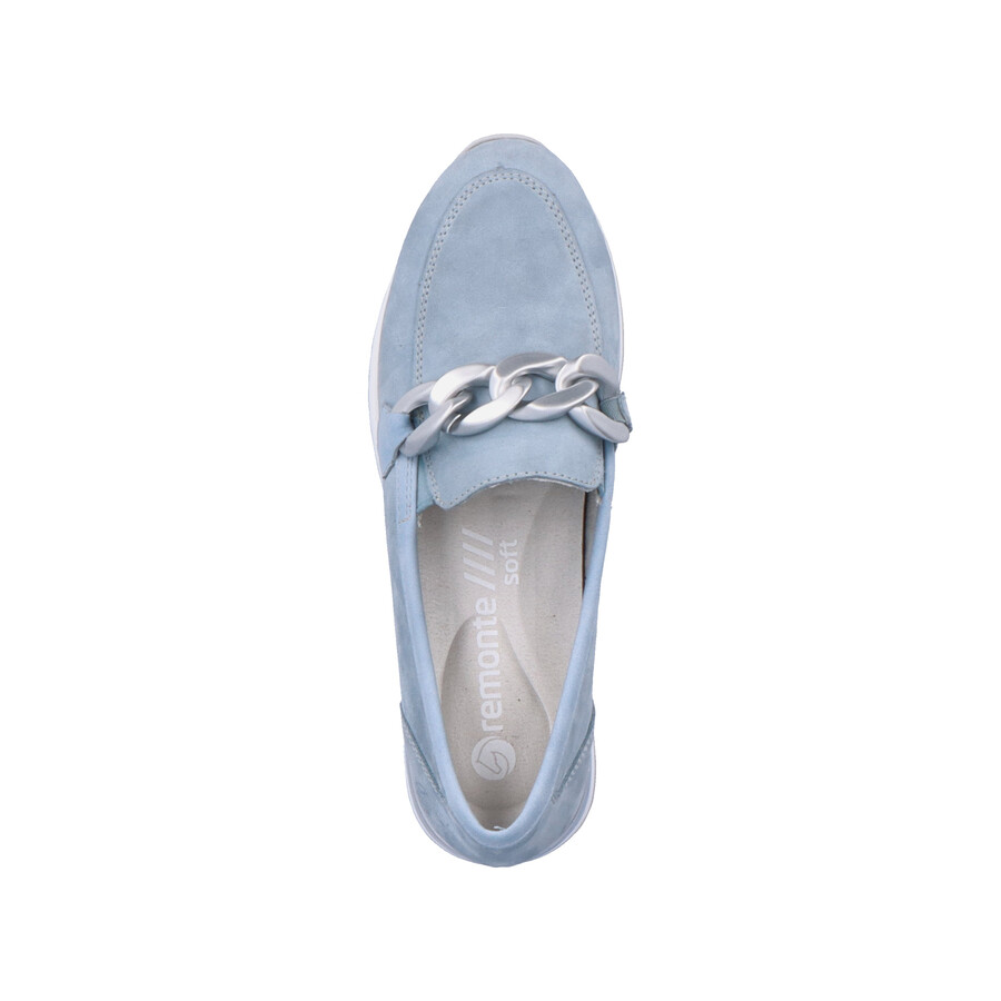 scarpe elasticizzate blu da donna remonte r2544-10