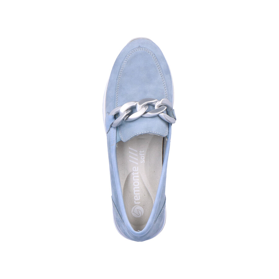 scarpe elasticizzate blu da donna remonte r2544-10