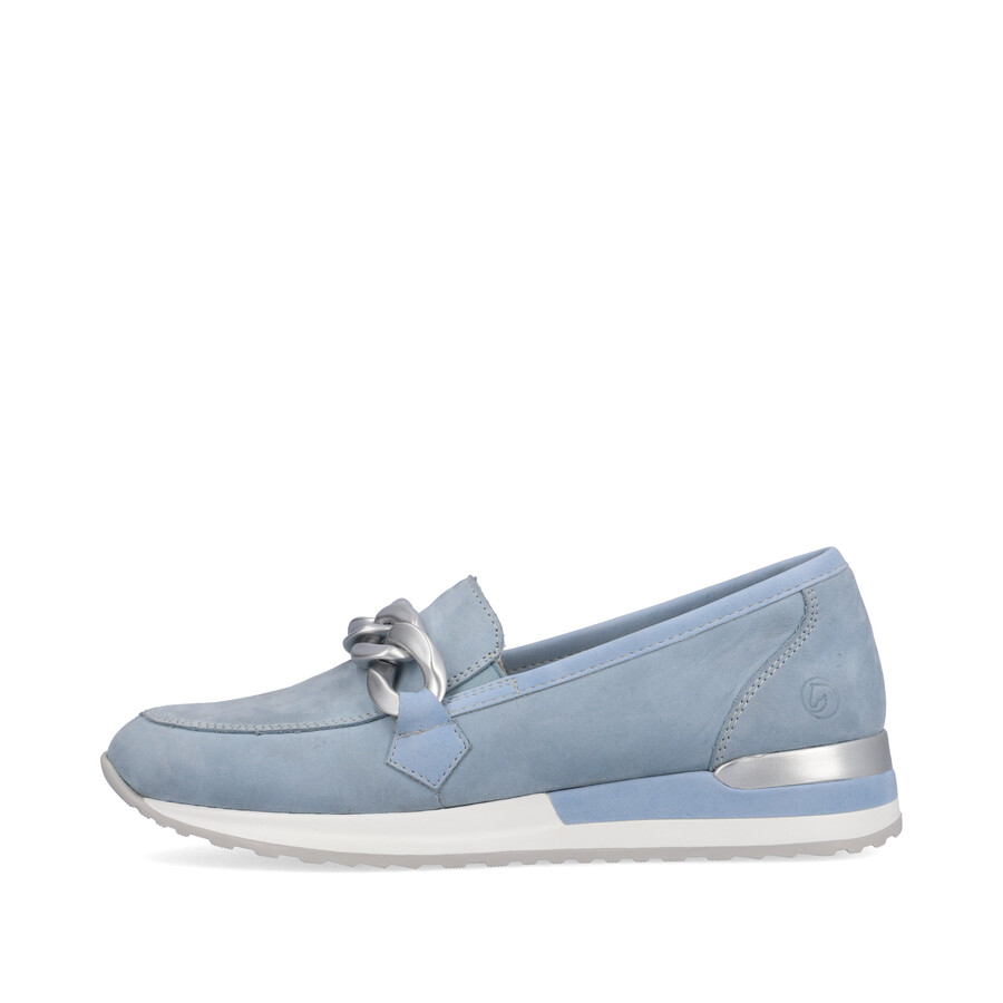 scarpe elasticizzate blu da donna remonte r2544-10