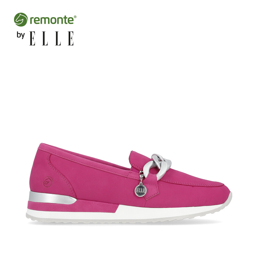 scarpe elasticizzate rosa da donna remonte r2544-32