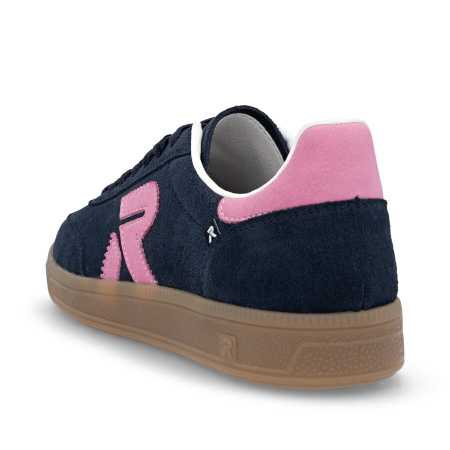 scarpe da ginnastica blu da donna rieker sport w2200-15