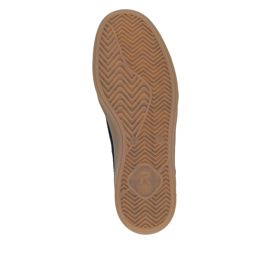 scarpe da ginnastica blu da donna rieker sport w2200-15