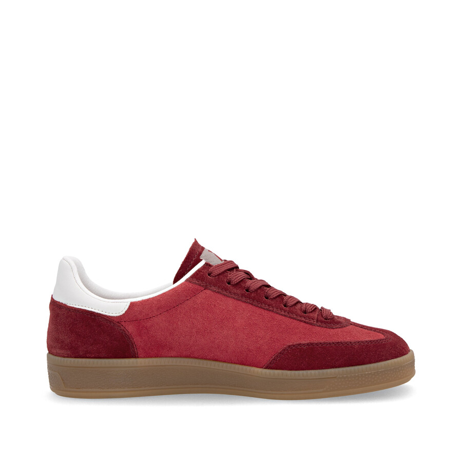 scarpe da ginnastica rosse da donna rieker sport w2200-33