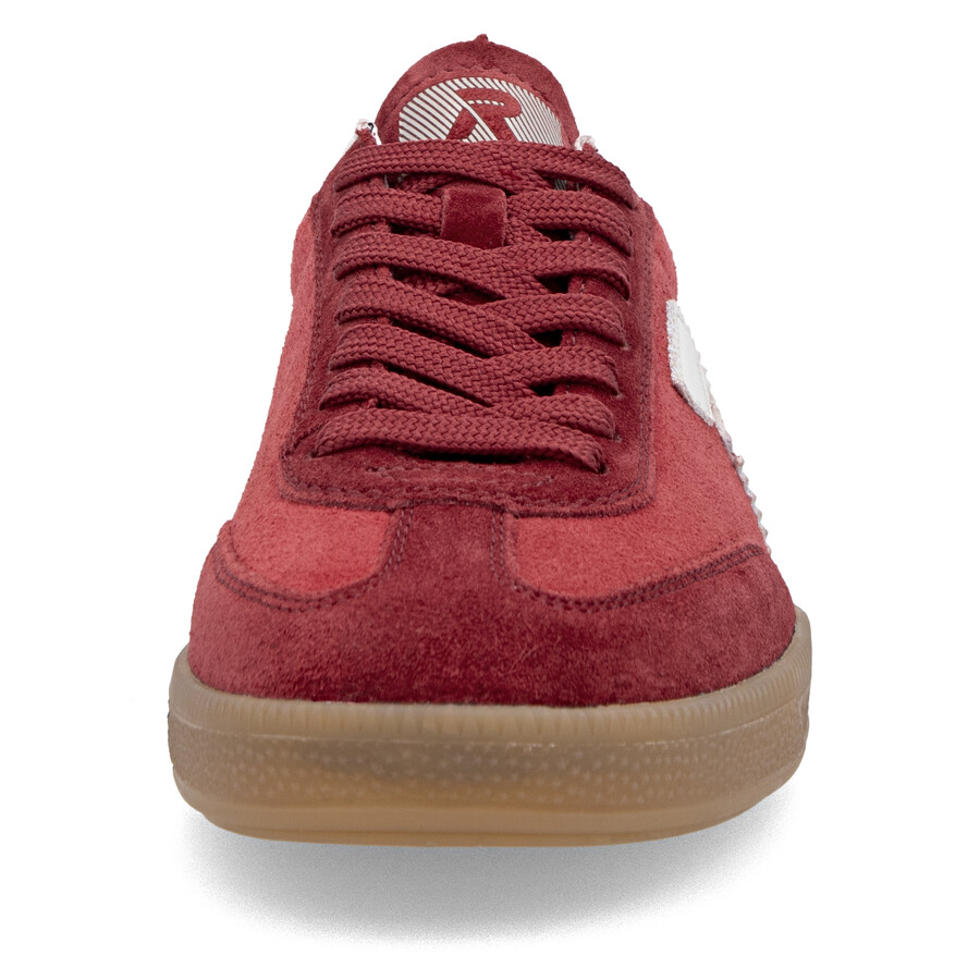 scarpe da ginnastica rosse da donna rieker sport w2200-33
