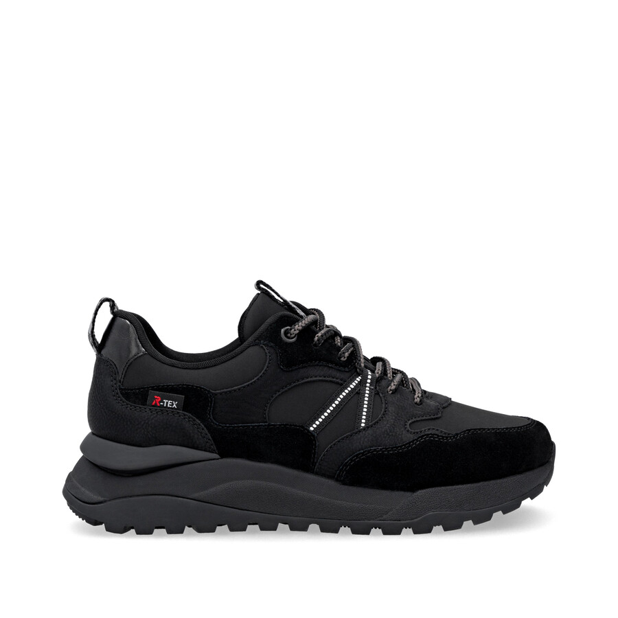 scarpe da ginnastica nere da donna rieker sport w2501-00