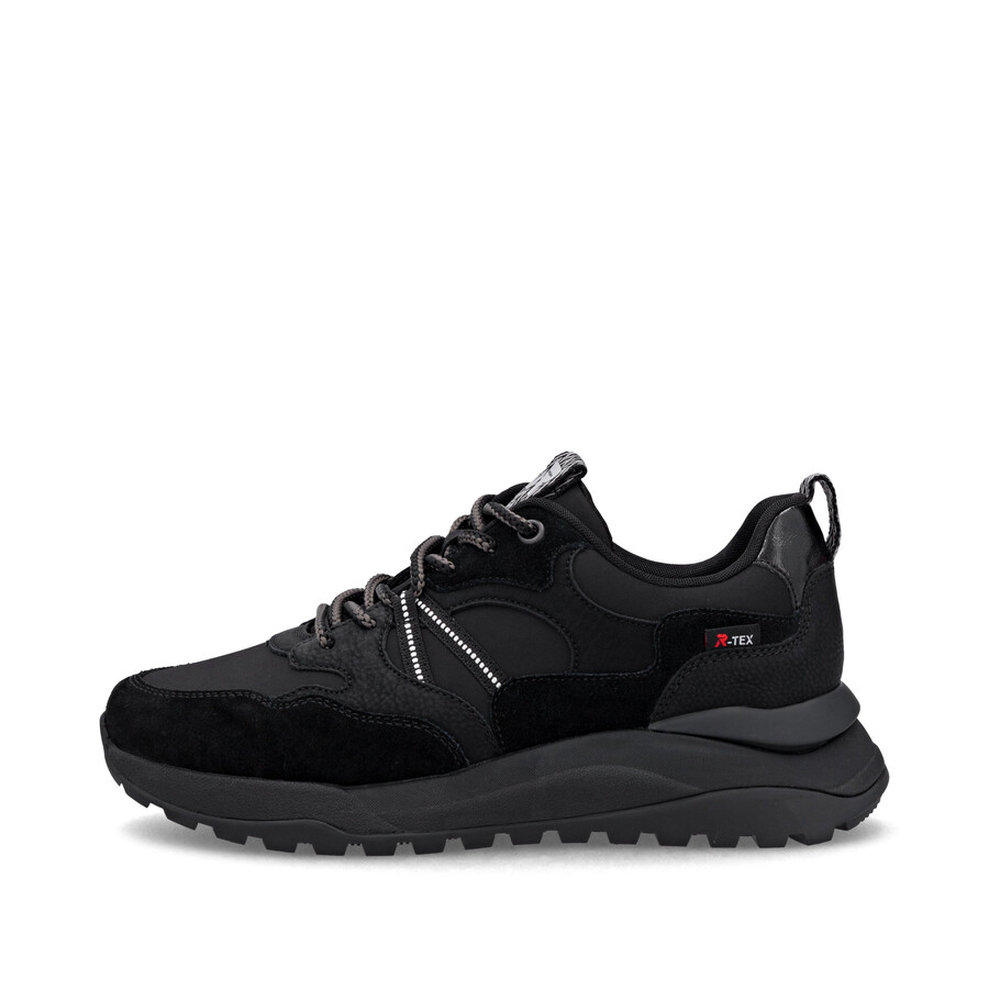 scarpe da ginnastica nere da donna rieker sport w2501-00