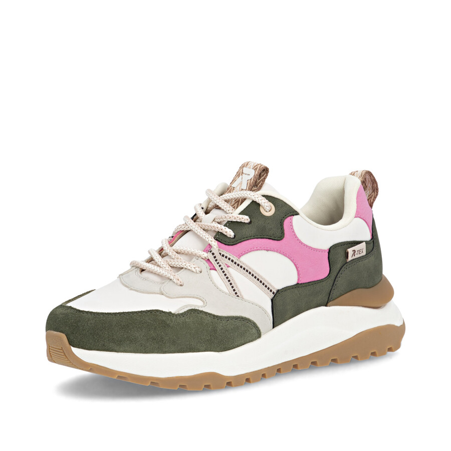 scarpe da ginnastica bianche da donna rieker sport w2501-83