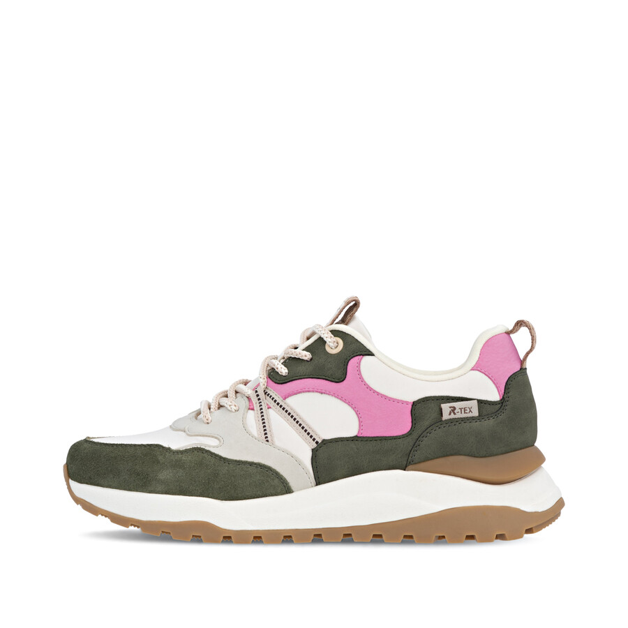 scarpe da ginnastica bianche da donna rieker sport w2501-83