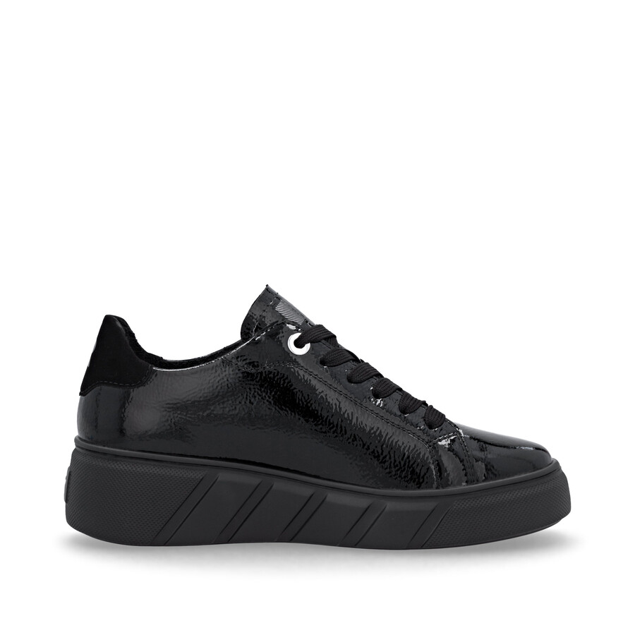 scarpe da ginnastica nere da donna rieker sport w2601-00