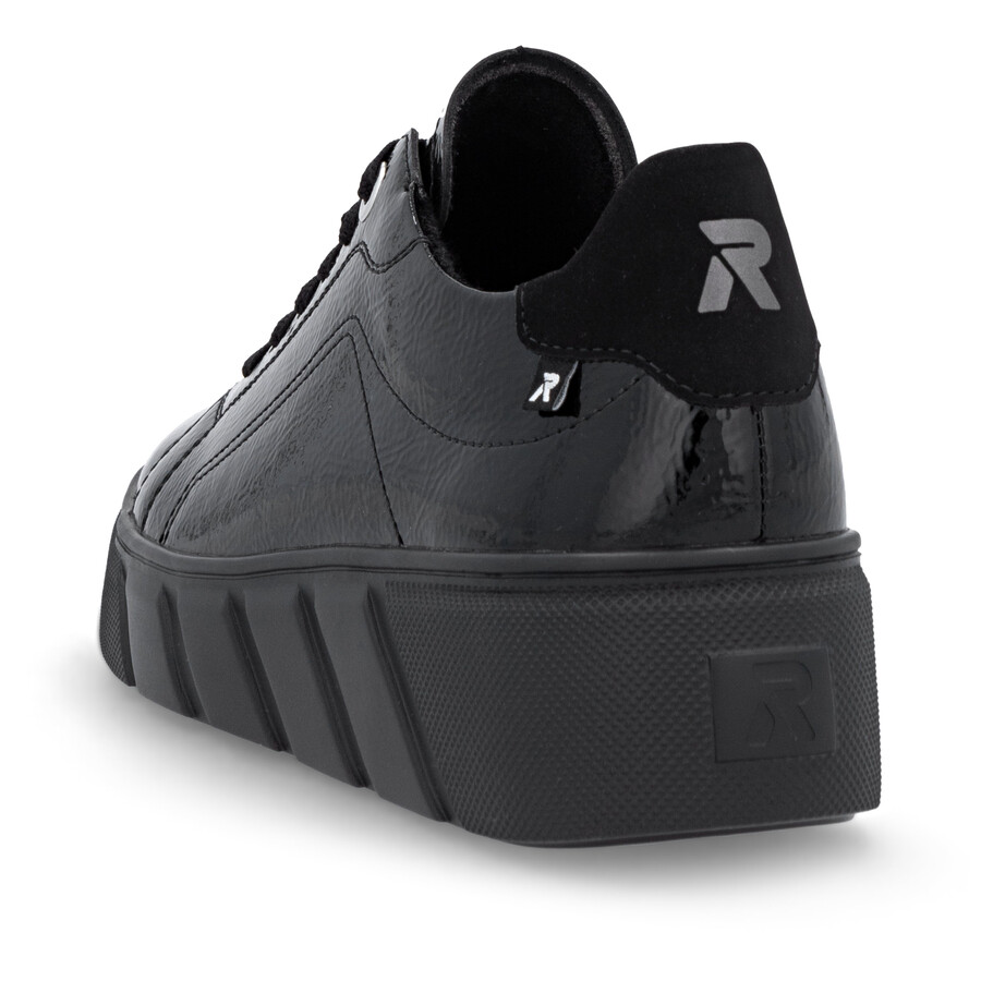 scarpe da ginnastica nere da donna rieker sport w2601-00