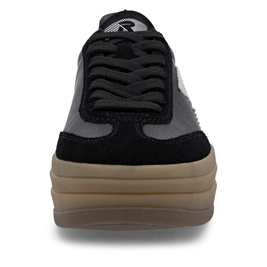 scarpe elasticizzate nere da donna rieker sport w3700-00
