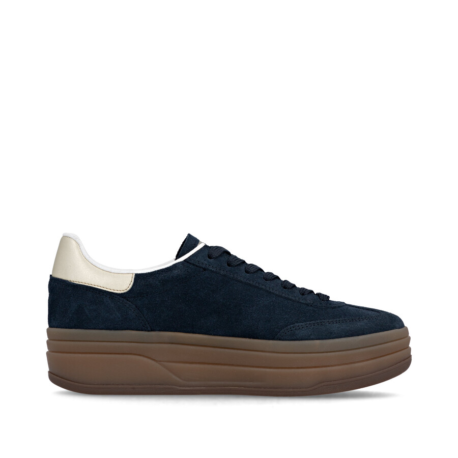 scarpe elasticizzate blu da donna rieker sport w3700-14