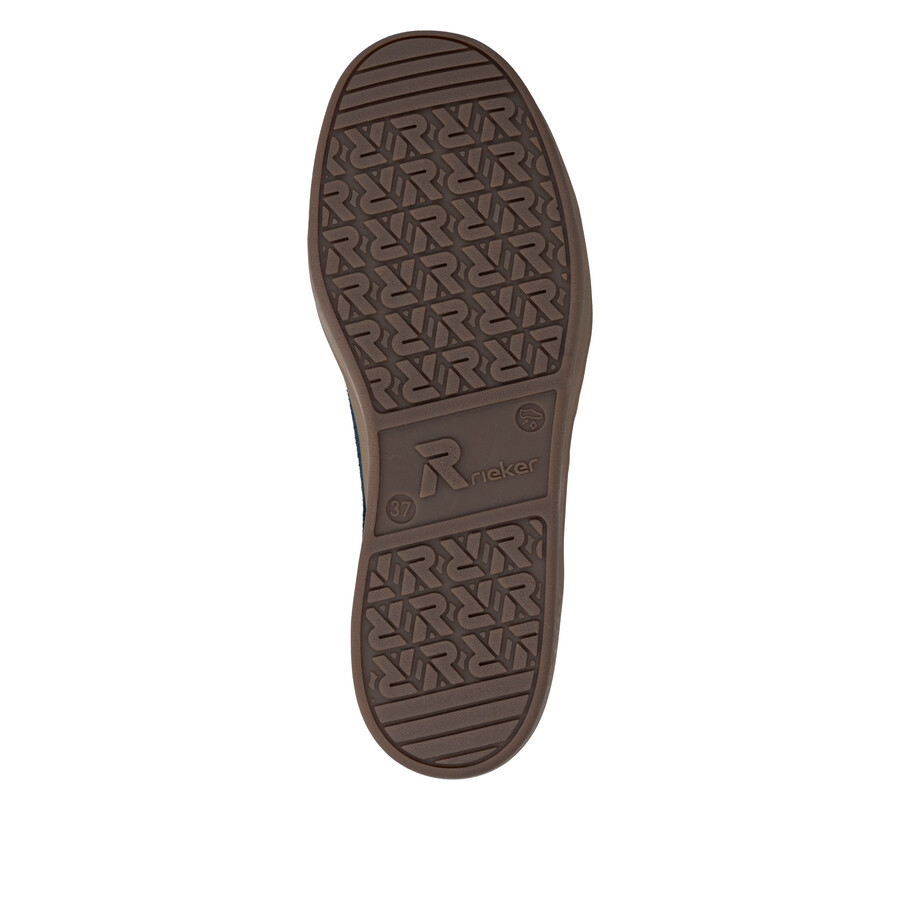 scarpe elasticizzate blu da donna rieker sport w3700-14