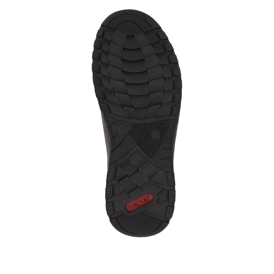 scarpe elasticizzate marroni per uomo rieker 03354-26