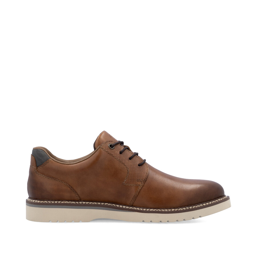 scarpe elasticizzate marroni da uomo rieker 04503-24