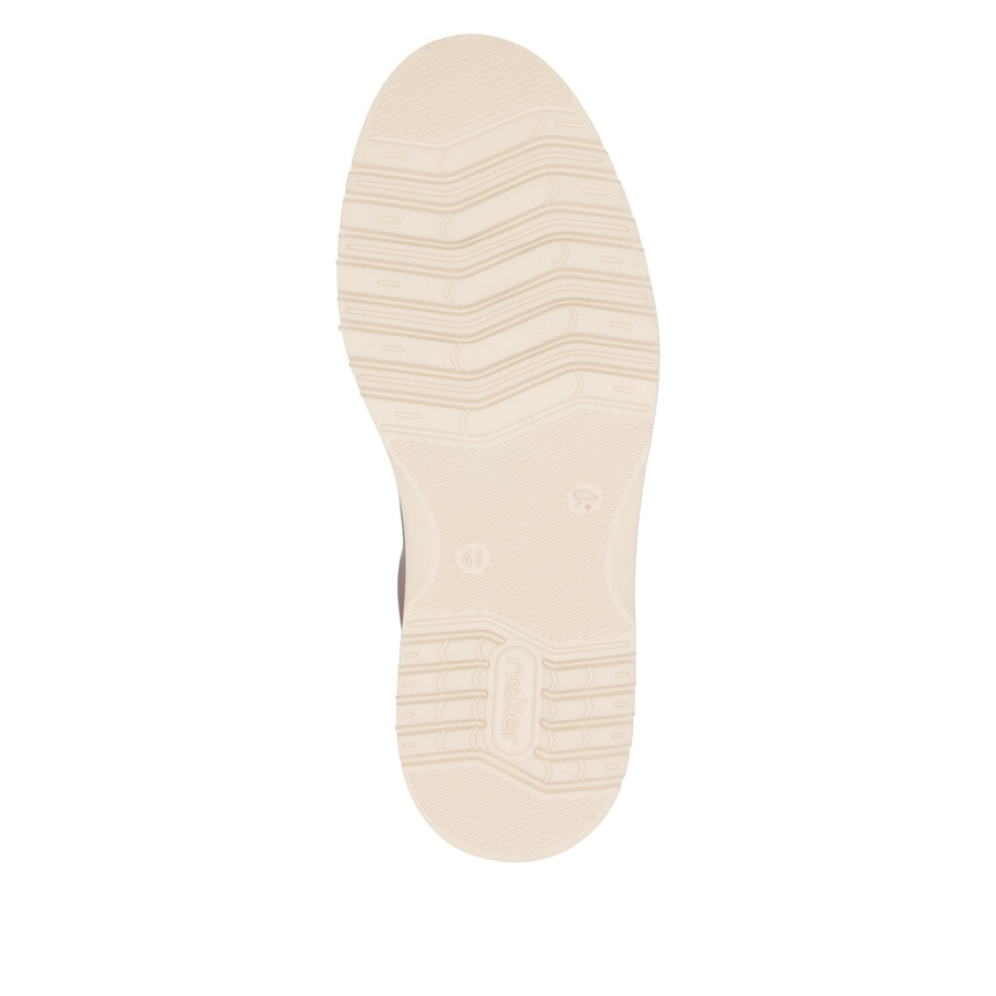 scarpe elasticizzate marroni da uomo rieker 04503-24