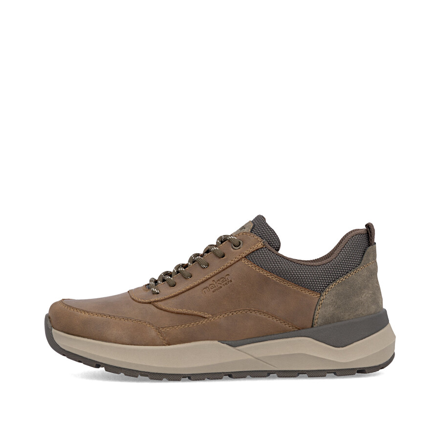 scarpe marroni con cerniera per uomo rieker 06000-22