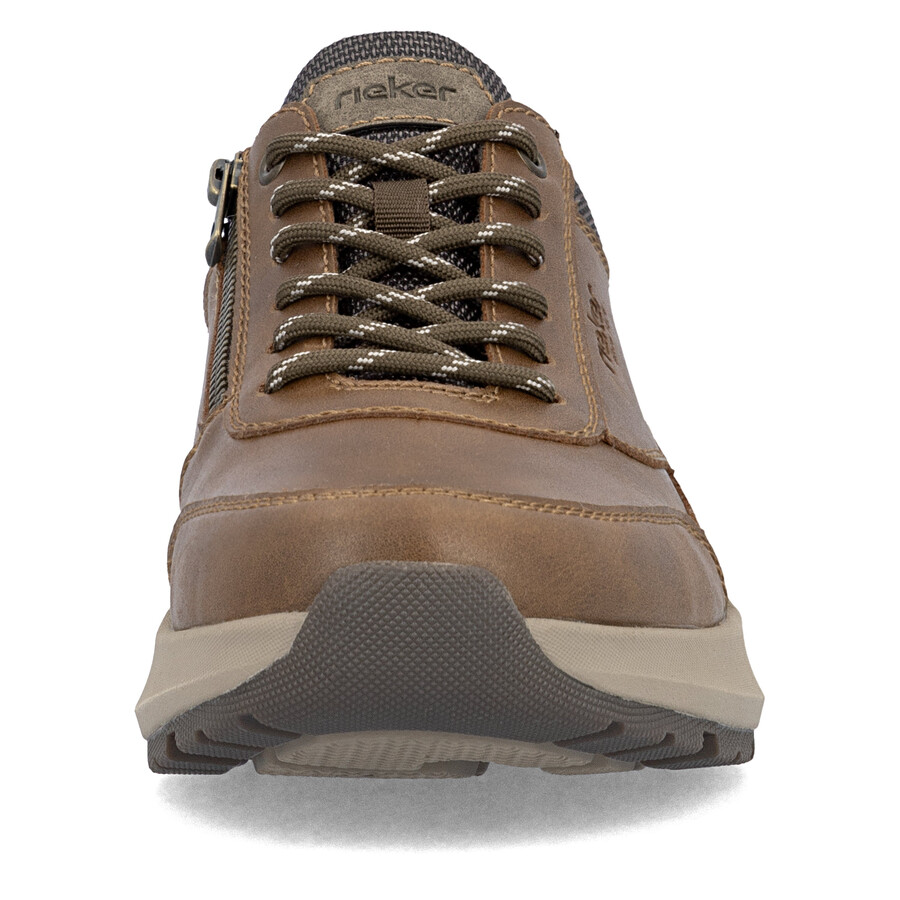 scarpe marroni con cerniera per uomo rieker 06000-22