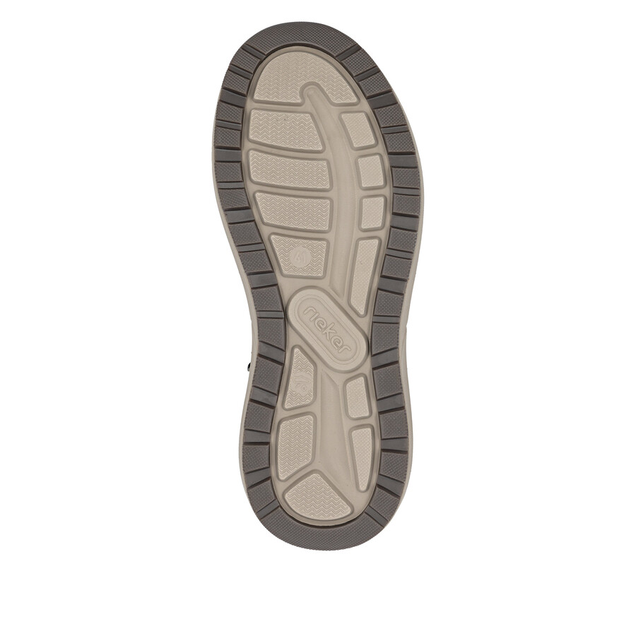 scarpe marroni con cerniera per uomo rieker 06000-22