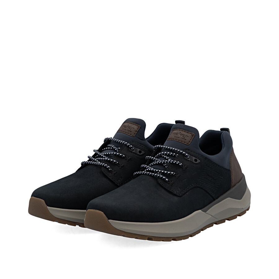 scarpe elasticizzate blu da uomo rieker 06050-14