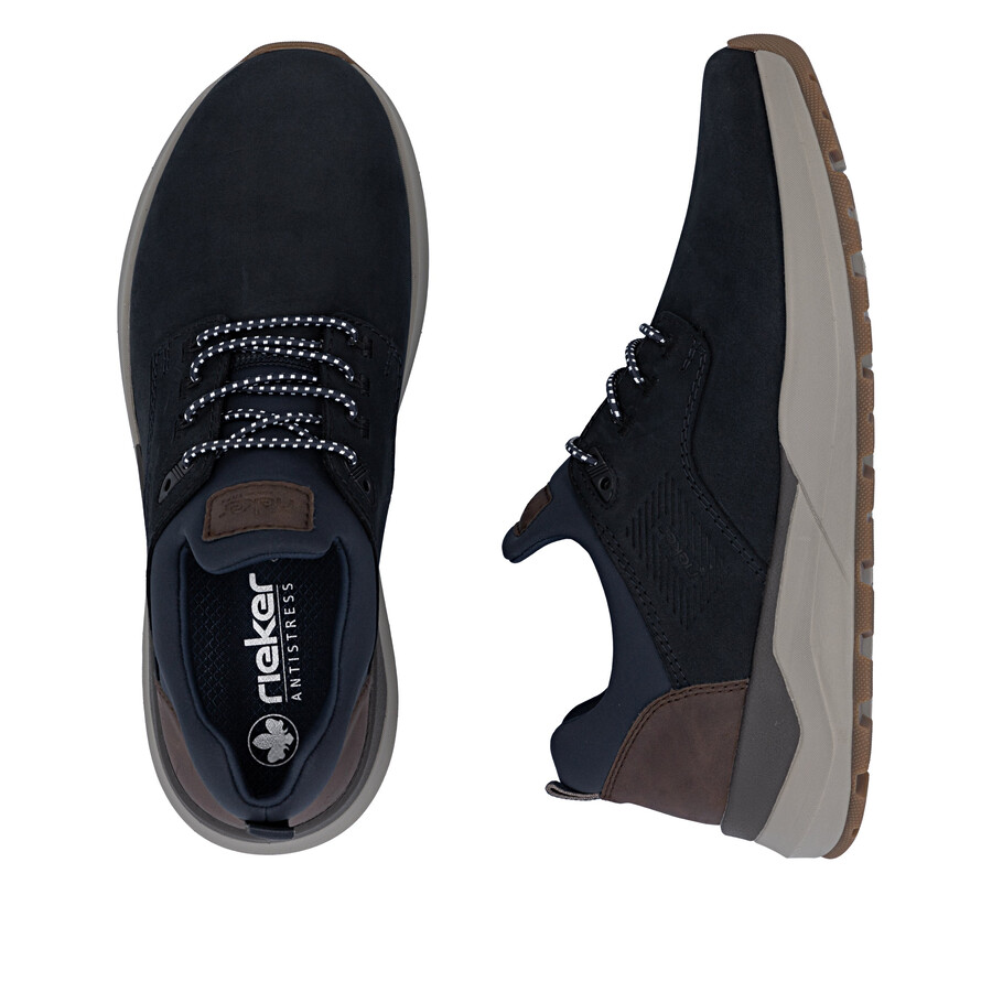 scarpe elasticizzate blu da uomo rieker 06050-14