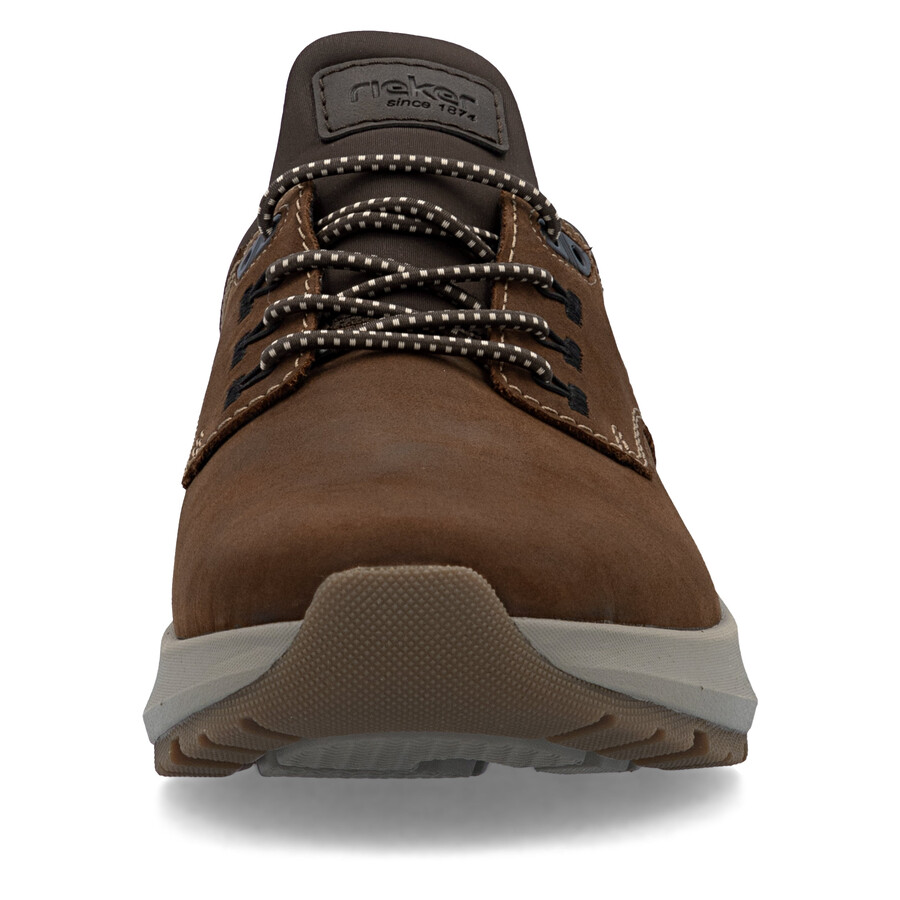scarpe elasticizzate marroni per uomo rieker 06050-22