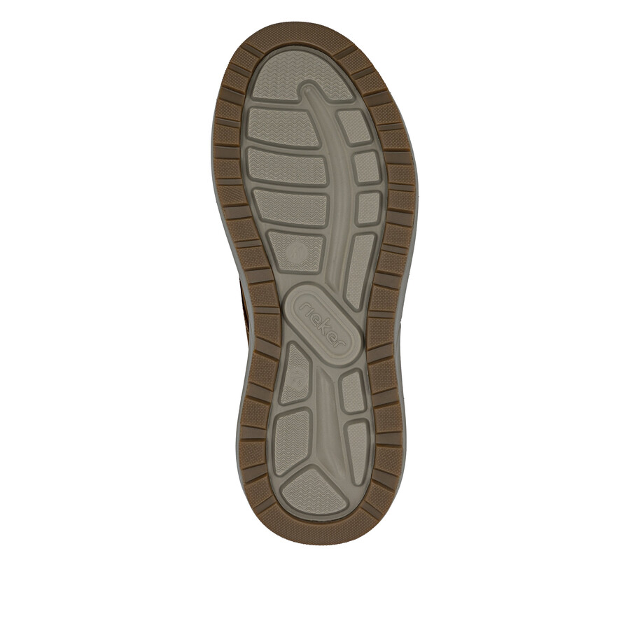 scarpe elasticizzate marroni per uomo rieker 06050-22