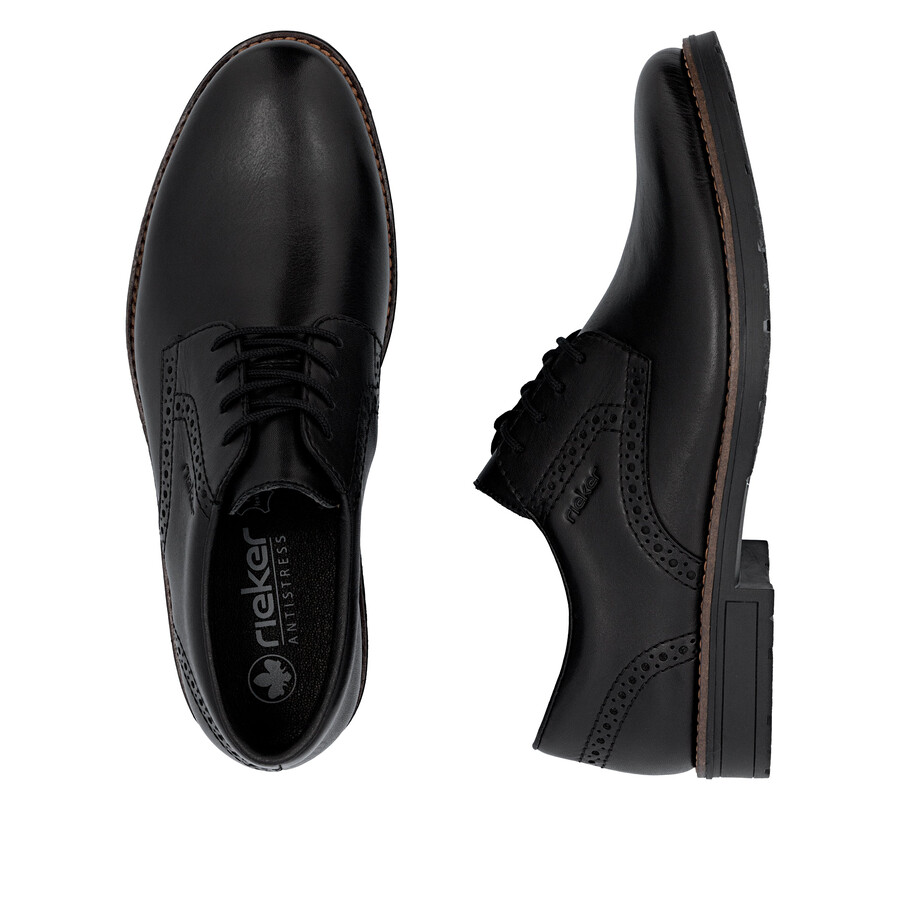scarpe elasticizzate nere da uomo rieker 14642-00