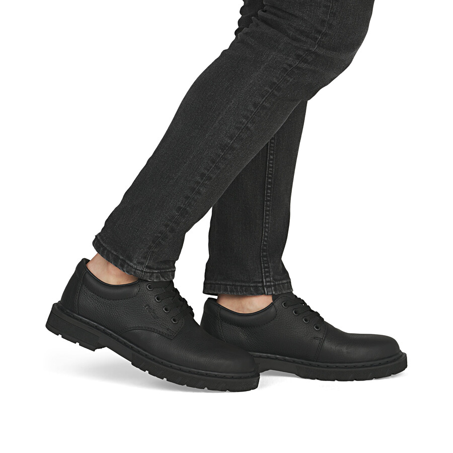 scarpe elasticizzate nere da uomo rieker 31610-00