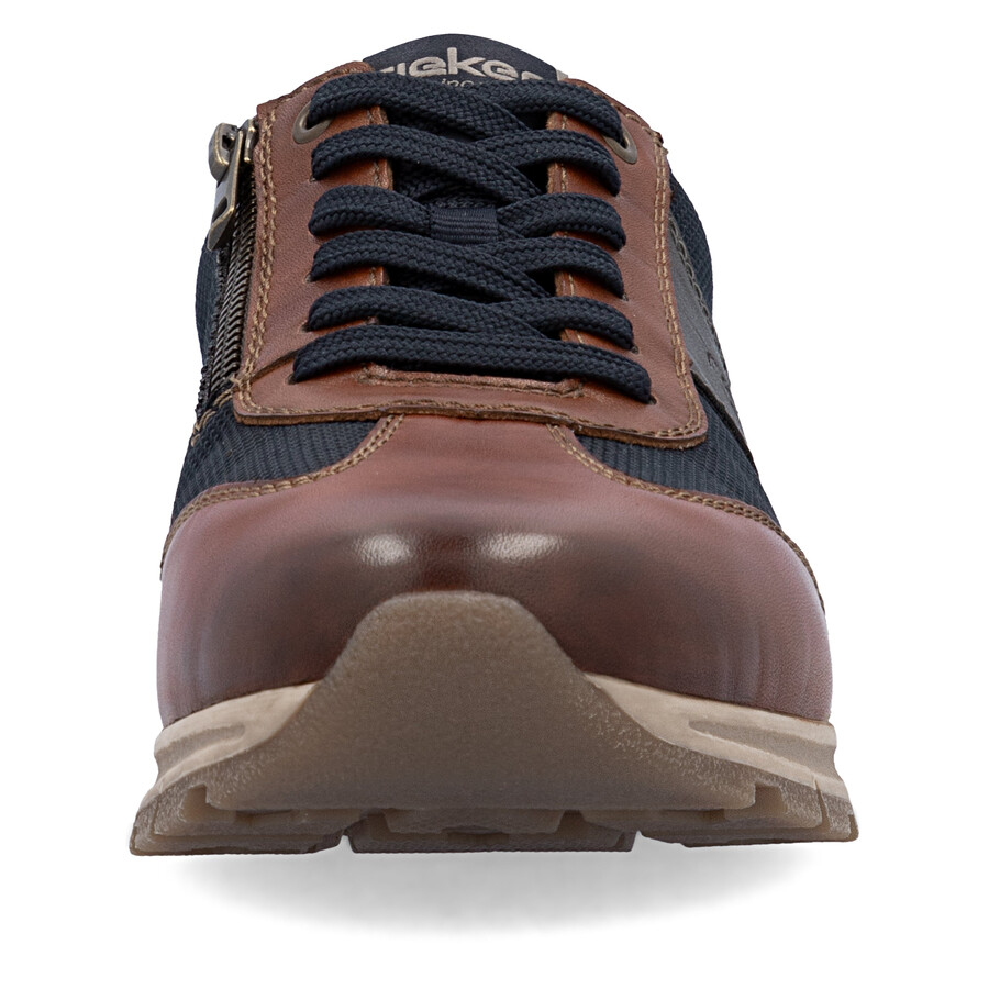scarpe marroni con cerniera per uomo rieker b0507-24
