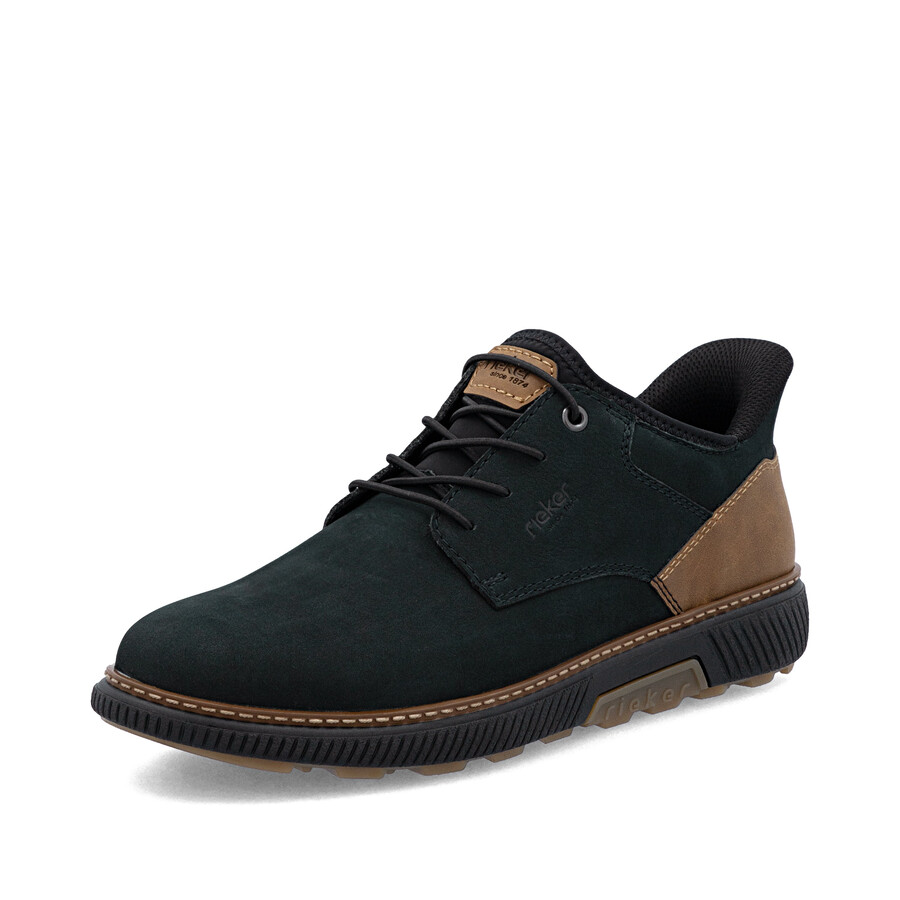 scarpe elasticizzate blu da uomo rieker b3357-15