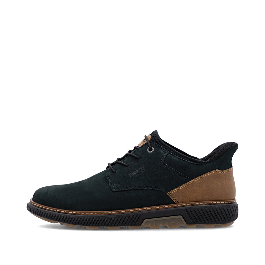 scarpe elasticizzate blu da uomo rieker b3357-15