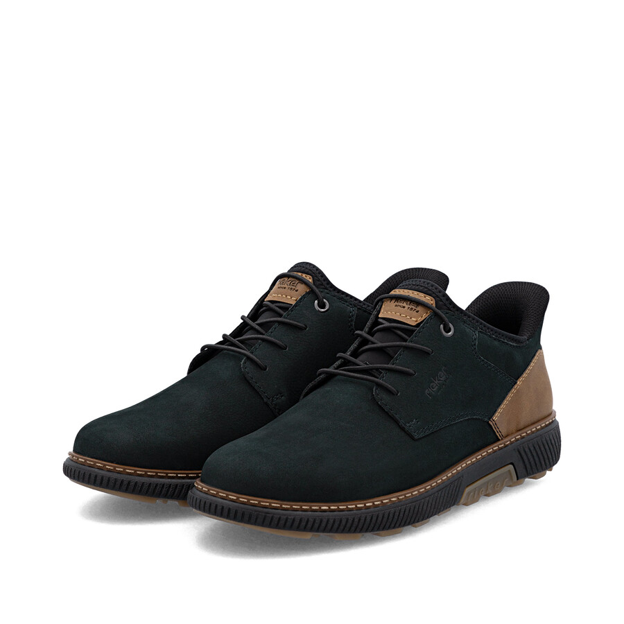 scarpe elasticizzate blu da uomo rieker b3357-15