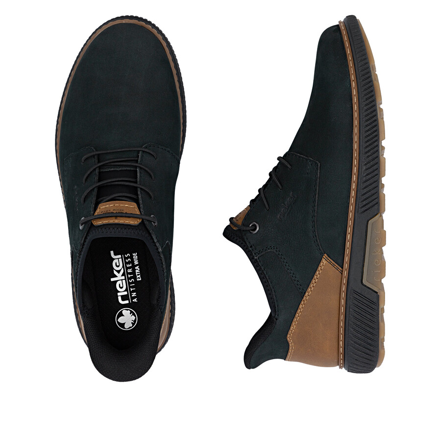 scarpe elasticizzate blu da uomo rieker b3357-15
