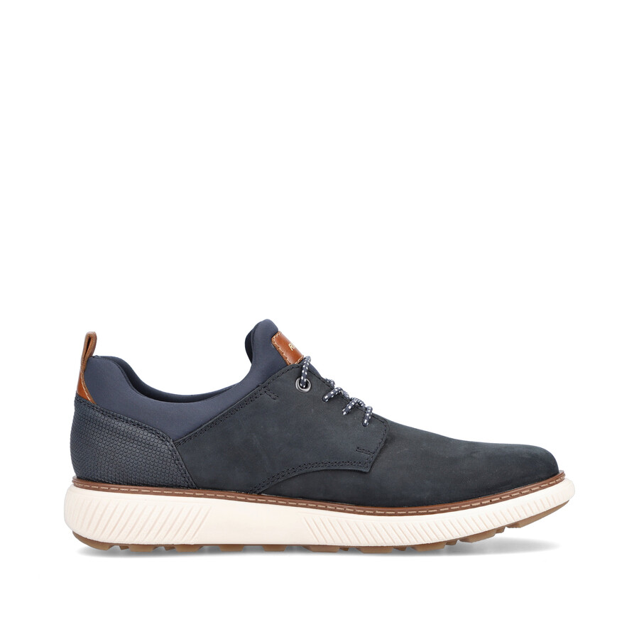 scarpe elasticizzate blu da uomo rieker b3360-14