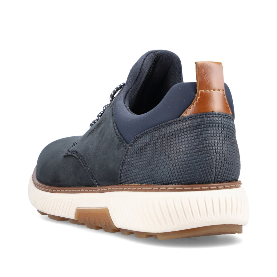 scarpe elasticizzate blu da uomo rieker b3360-14