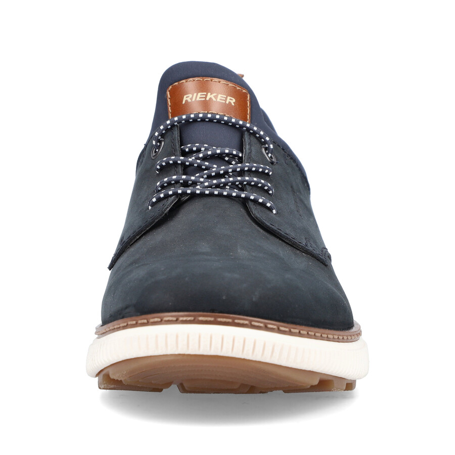scarpe elasticizzate blu da uomo rieker b3360-14