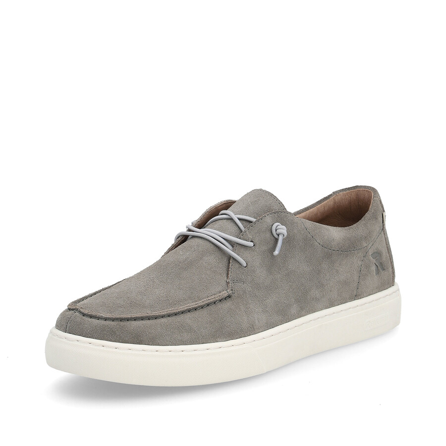 scarpe stringate grigie da uomo rieker sport u0702-42