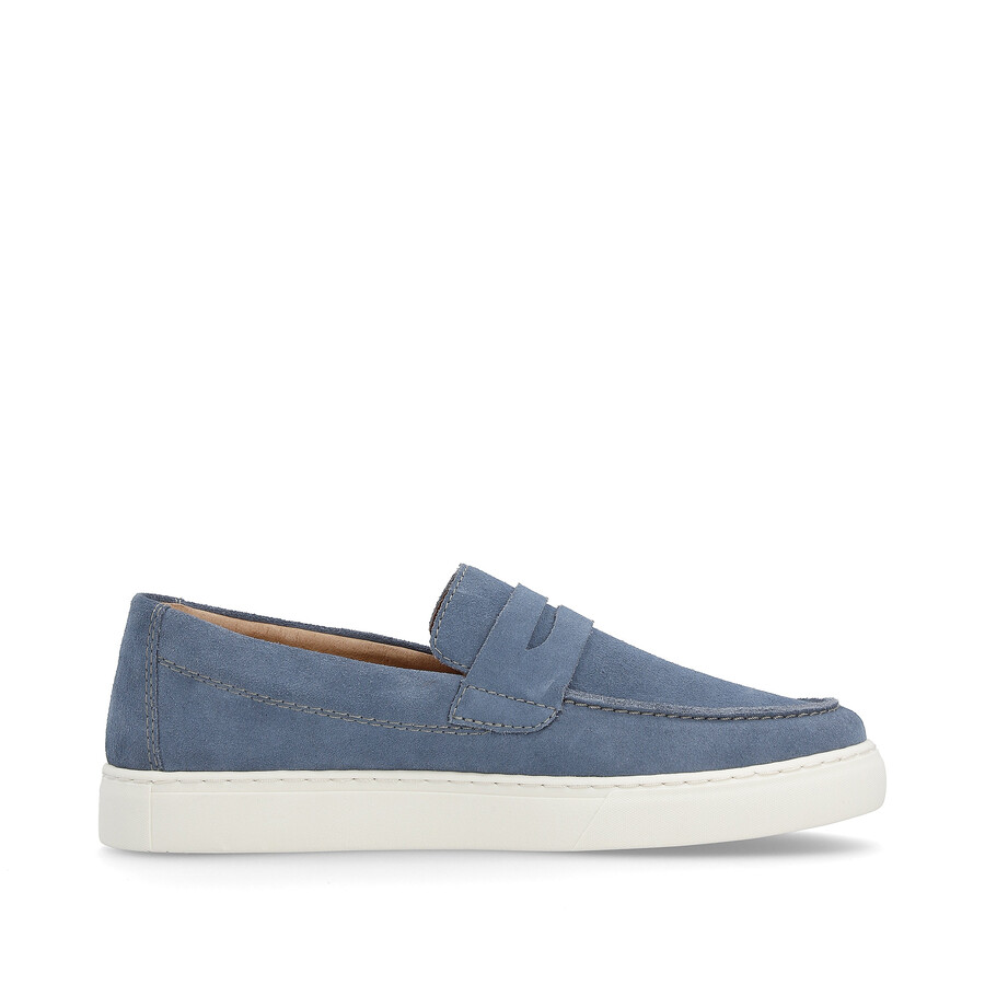 scarpe slip-on blu da uomo rieker sport u0703-14