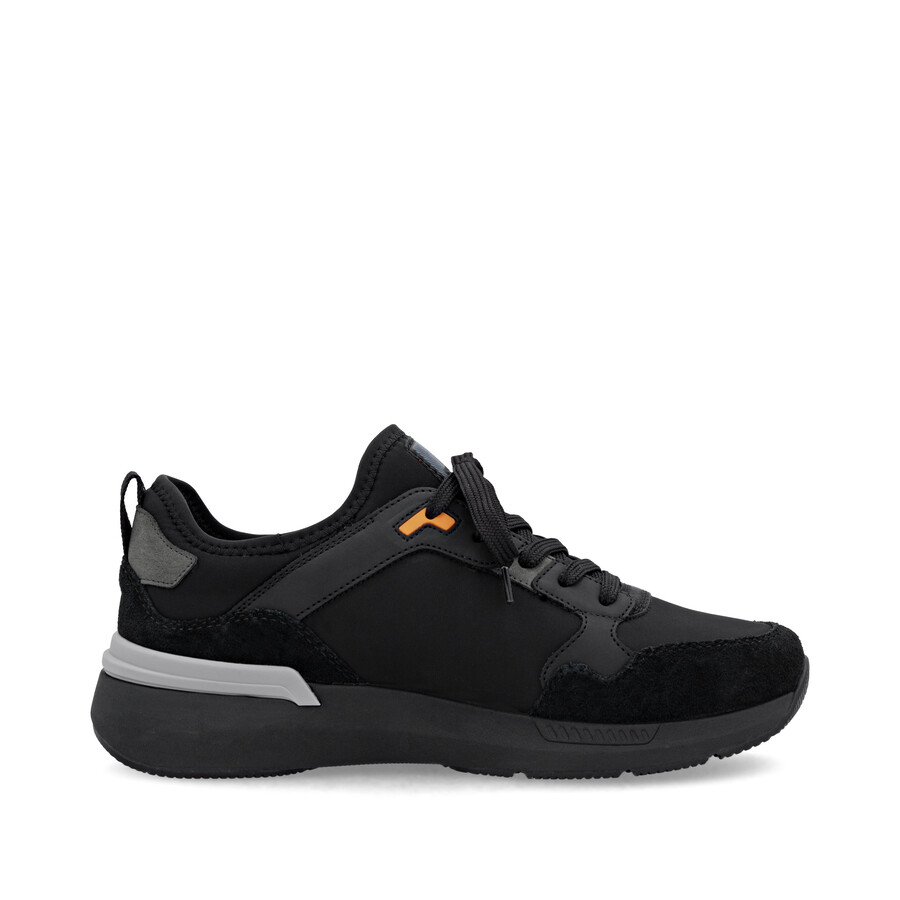 scarpe elasticizzate nere da uomo rieker sport u1403-01