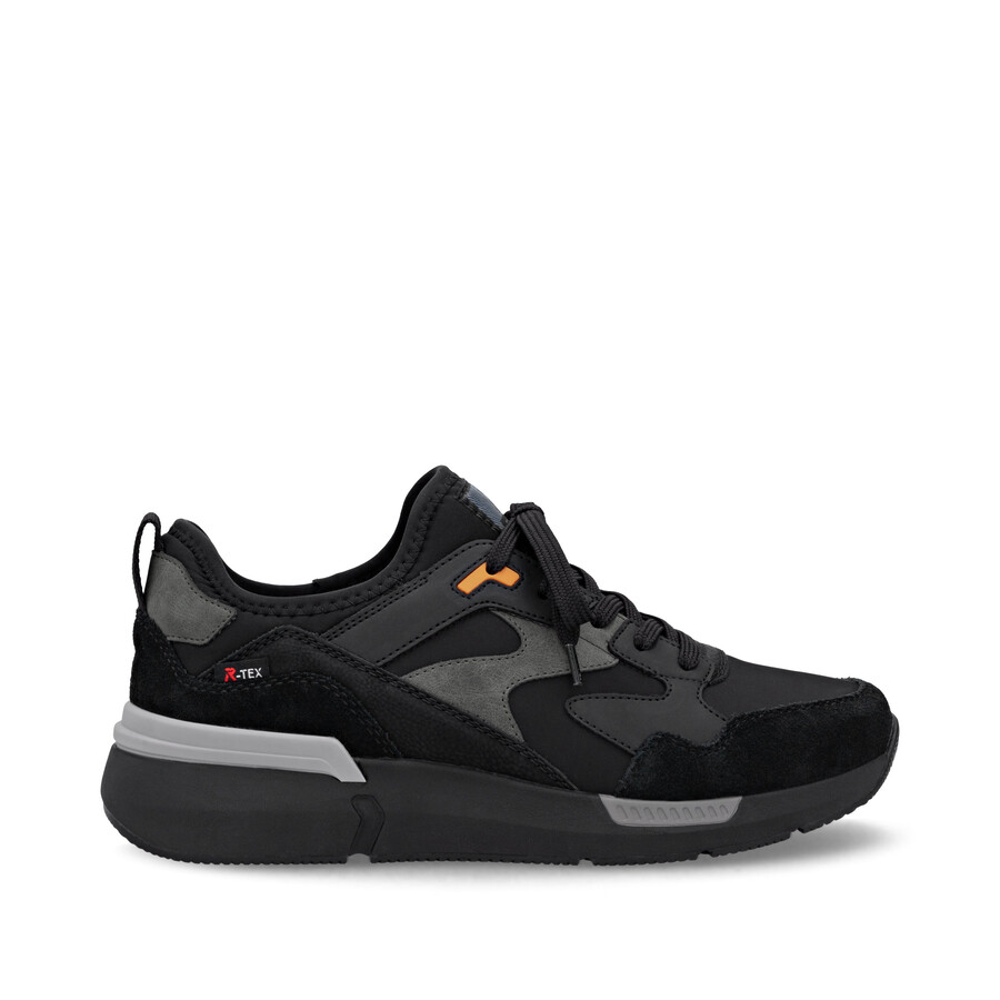 scarpe elasticizzate nere da uomo rieker sport u1403-01