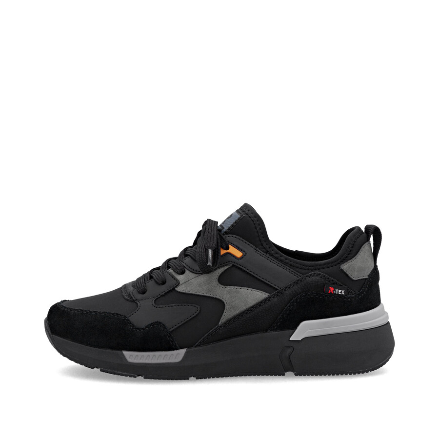 scarpe elasticizzate nere da uomo rieker sport u1403-01