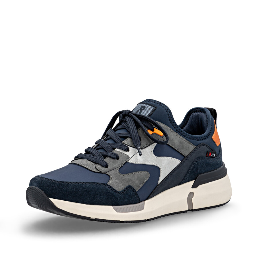 scarpe da ginnastica blu da uomo rieker sport u1403-15