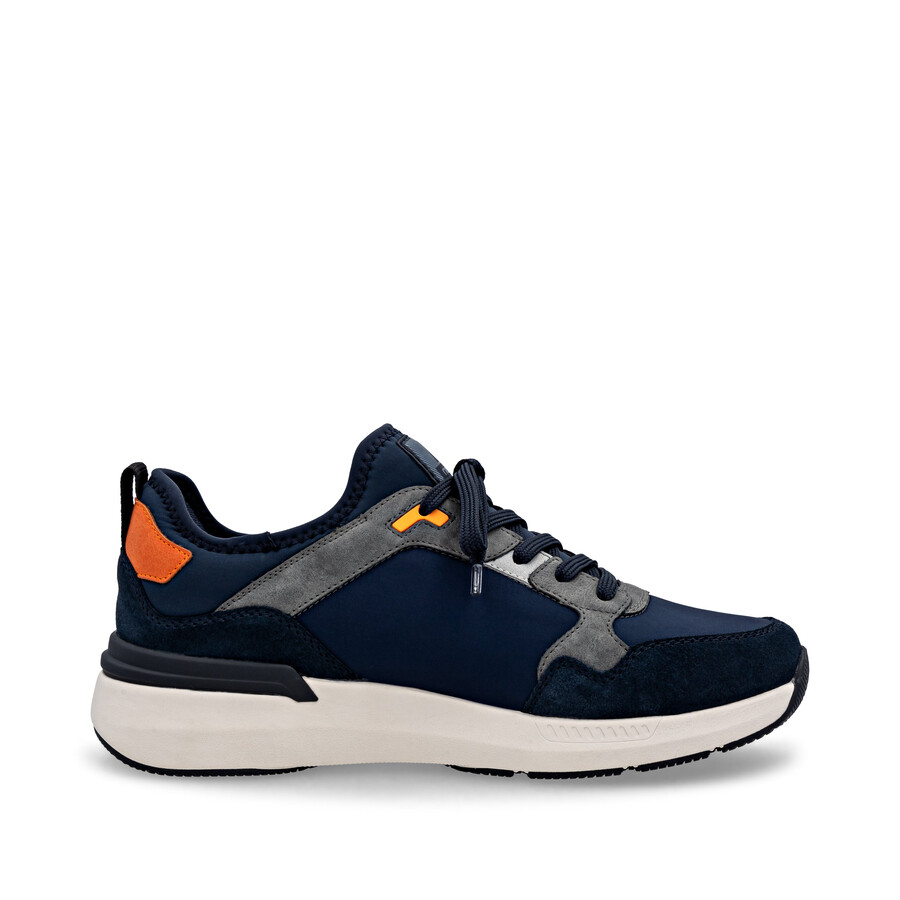 scarpe da ginnastica blu da uomo rieker sport u1403-15