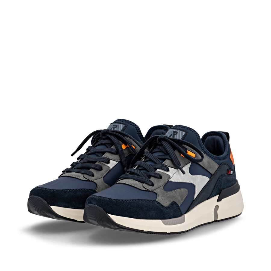 scarpe da ginnastica blu da uomo rieker sport u1403-15