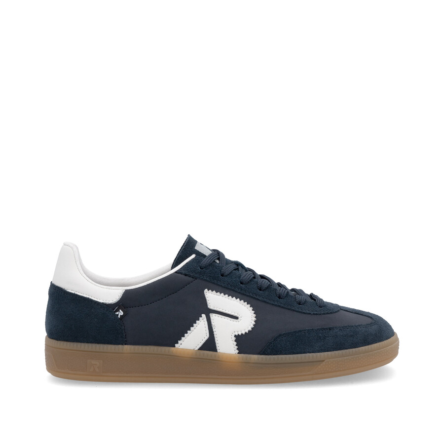 scarpe da ginnastica blu da uomo rieker sport u2200-16