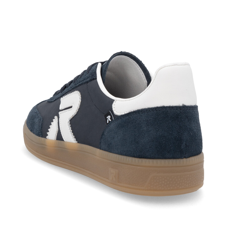 scarpe da ginnastica blu da uomo rieker sport u2200-16